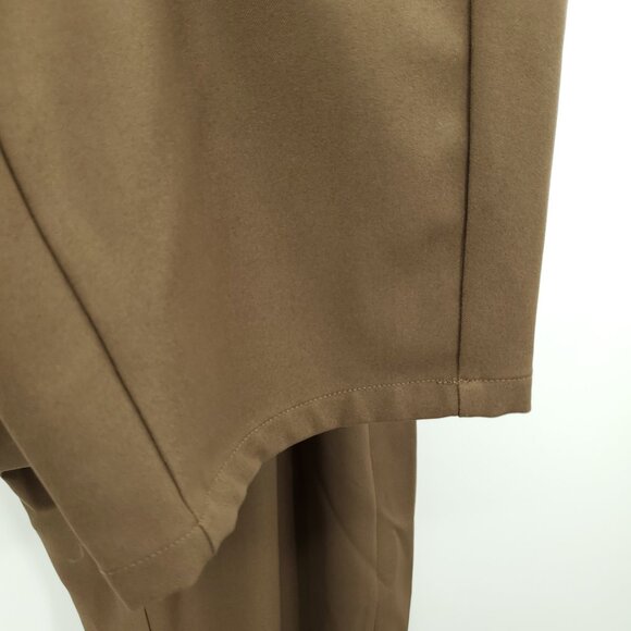 Halara Flex™ Mid Rise Pocket Barrel Leg Work Pants L Partridge Brown - Picture 11 of 16
